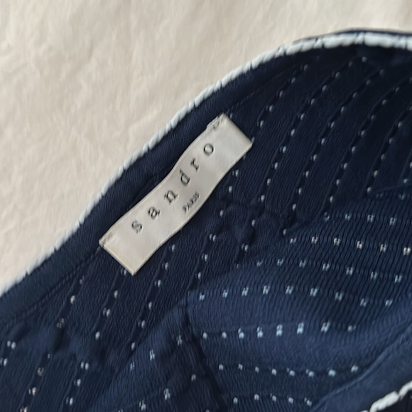 Cute sleeveless set from Sandro in blue size 1 - Picture 2 of 3